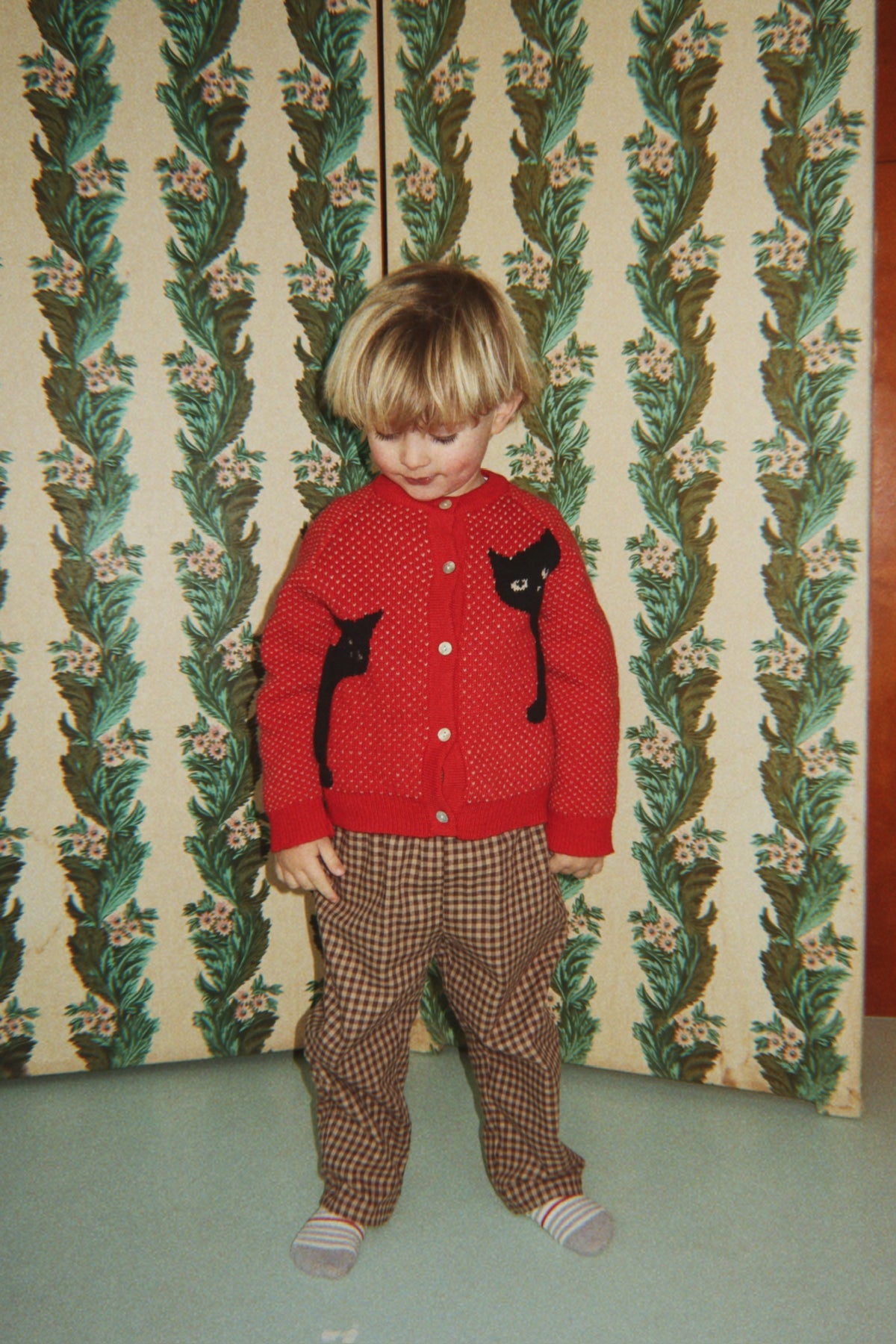 Foret Pants GOTS - Chocolate Check