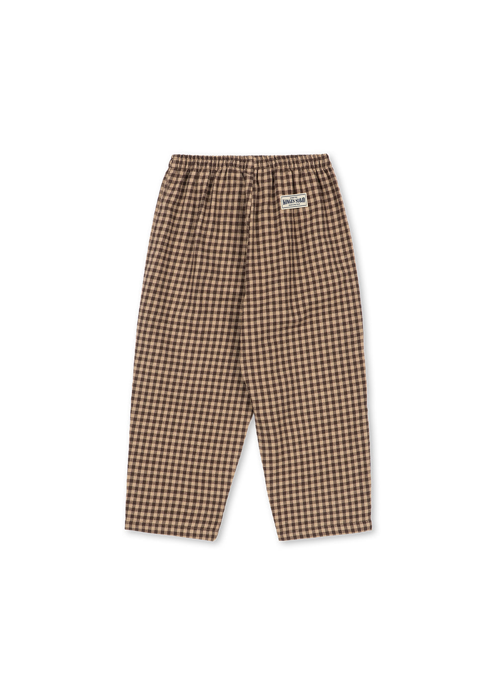 Foret Pants GOTS - Chocolate Check