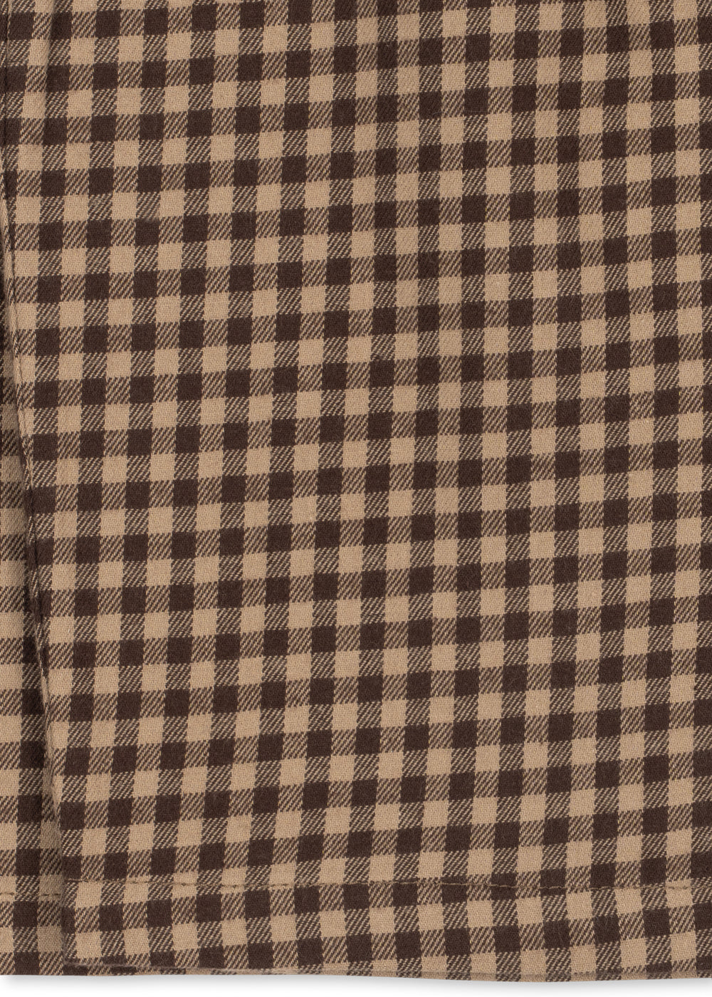 Foret Pants GOTS - Chocolate Check
