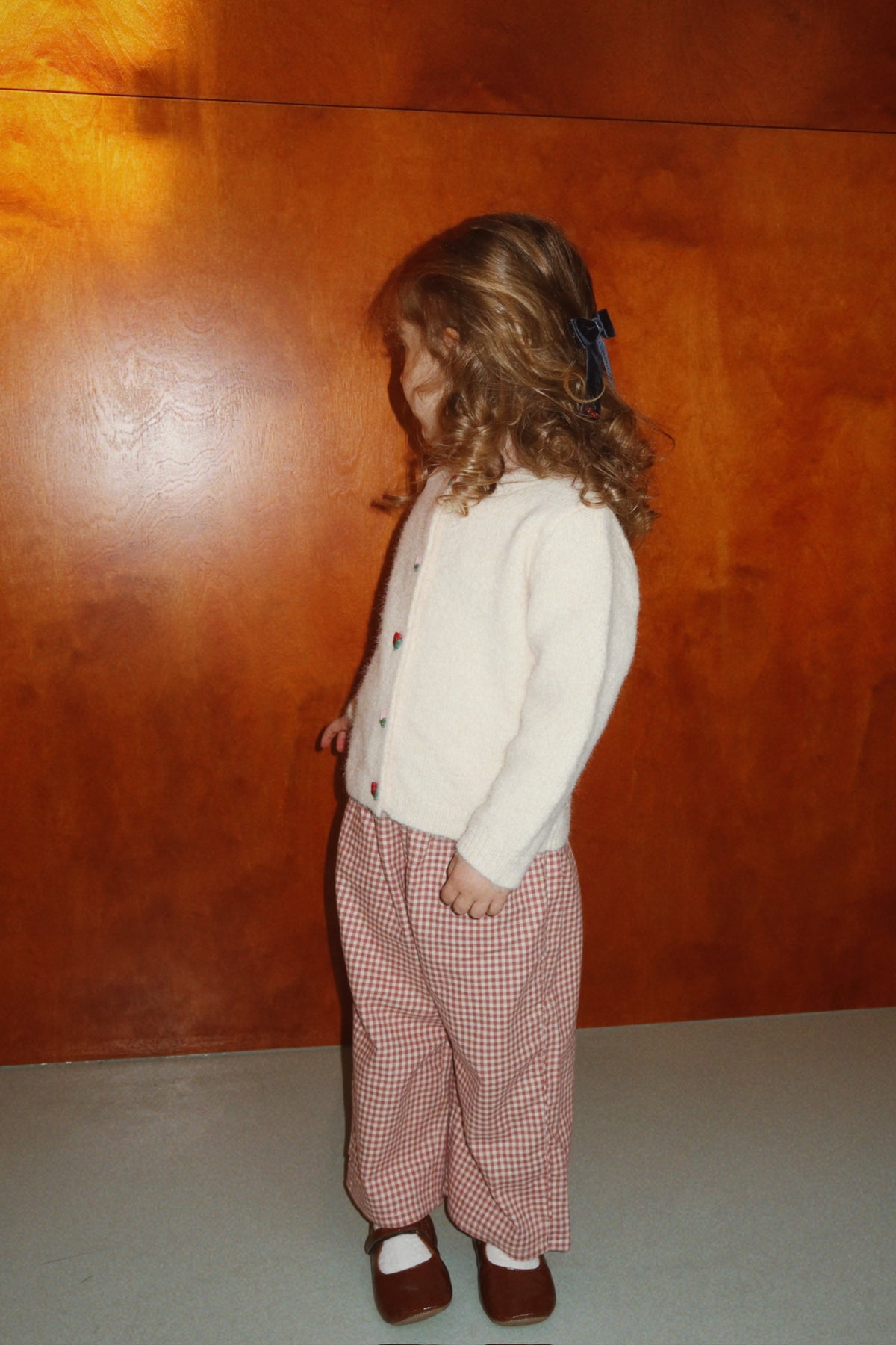 Foret Slit Pants GOTS - Canyon Check