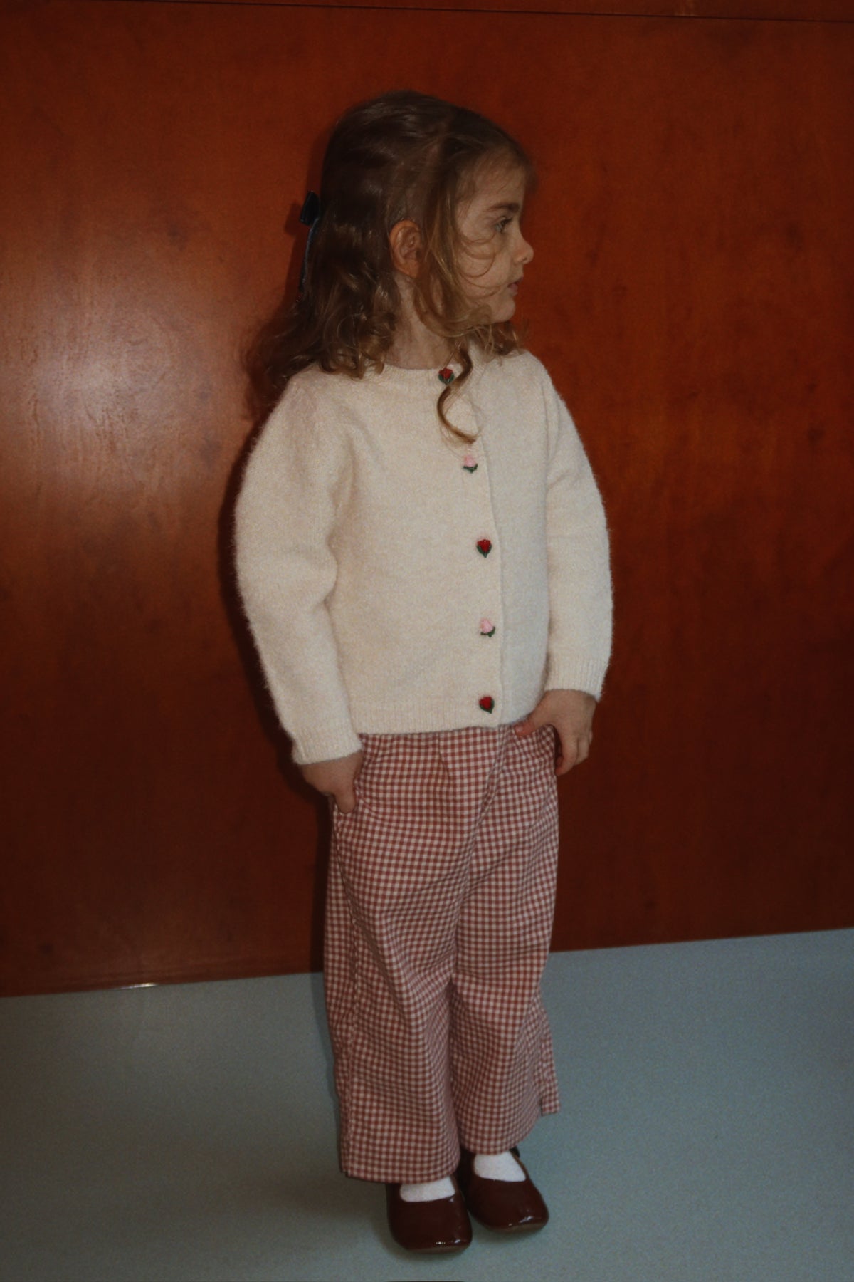 Foret Slit Pants GOTS - Canyon Check