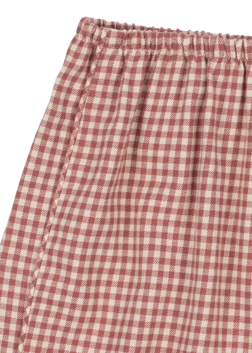 Foret Slit Pants GOTS - Canyon Check