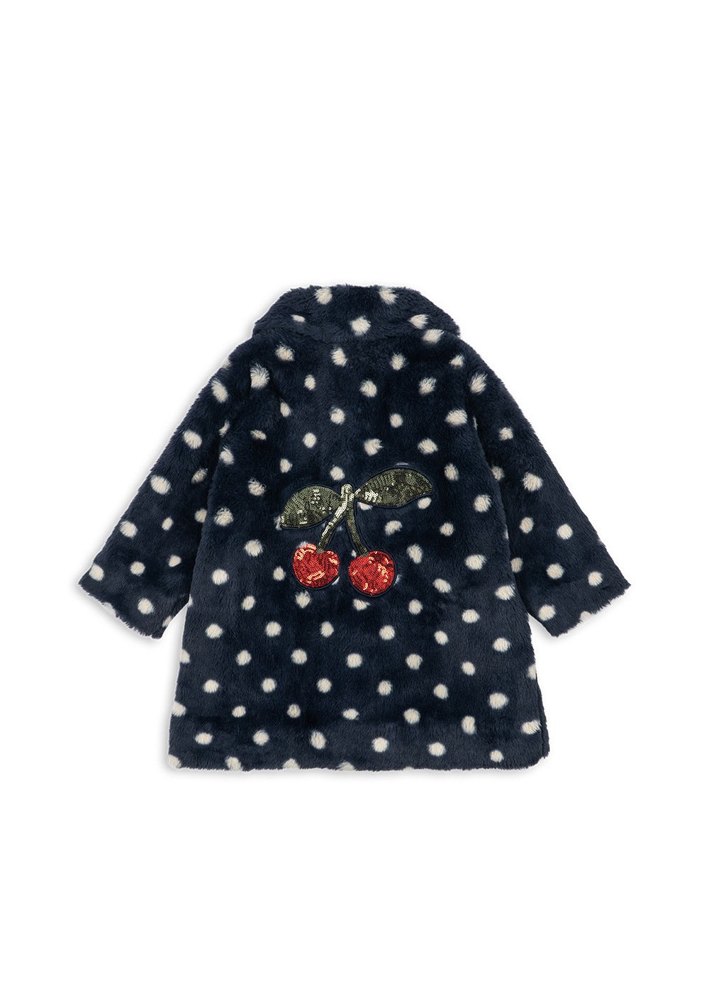 Fuzzie Coat - Dot Nuit