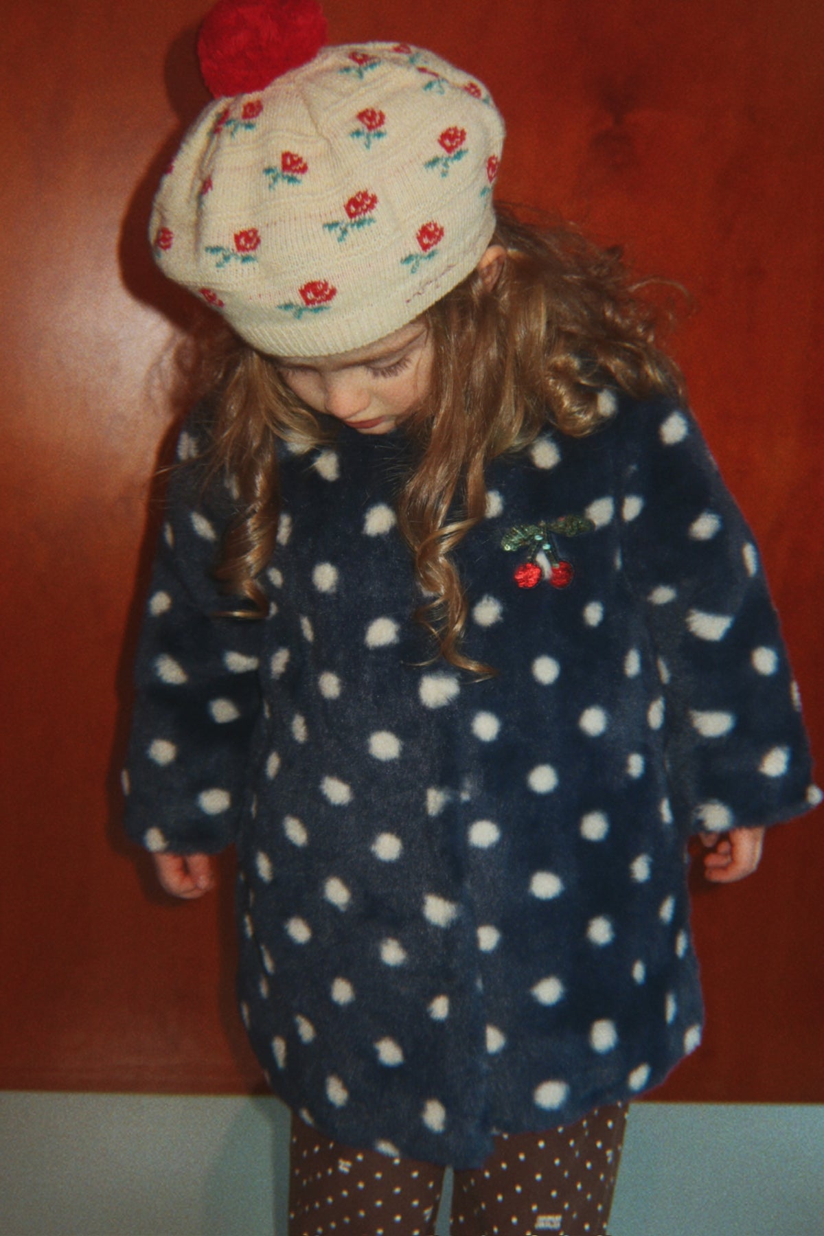 Fuzzie Coat - Dot Nuit