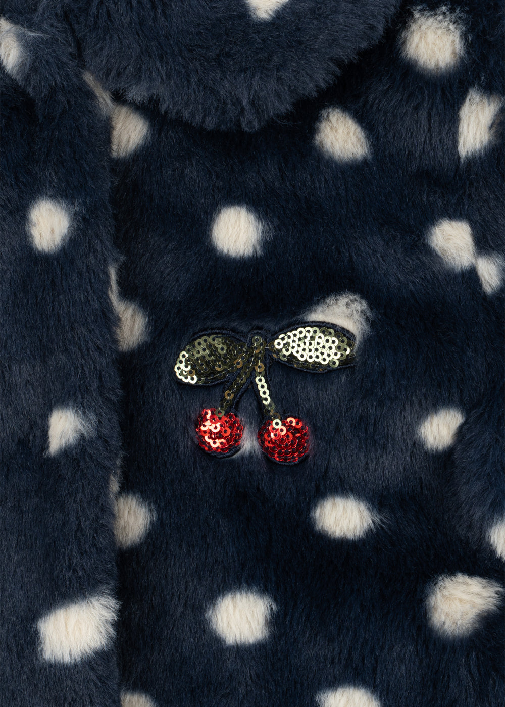 Fuzzie Coat - Dot Nuit