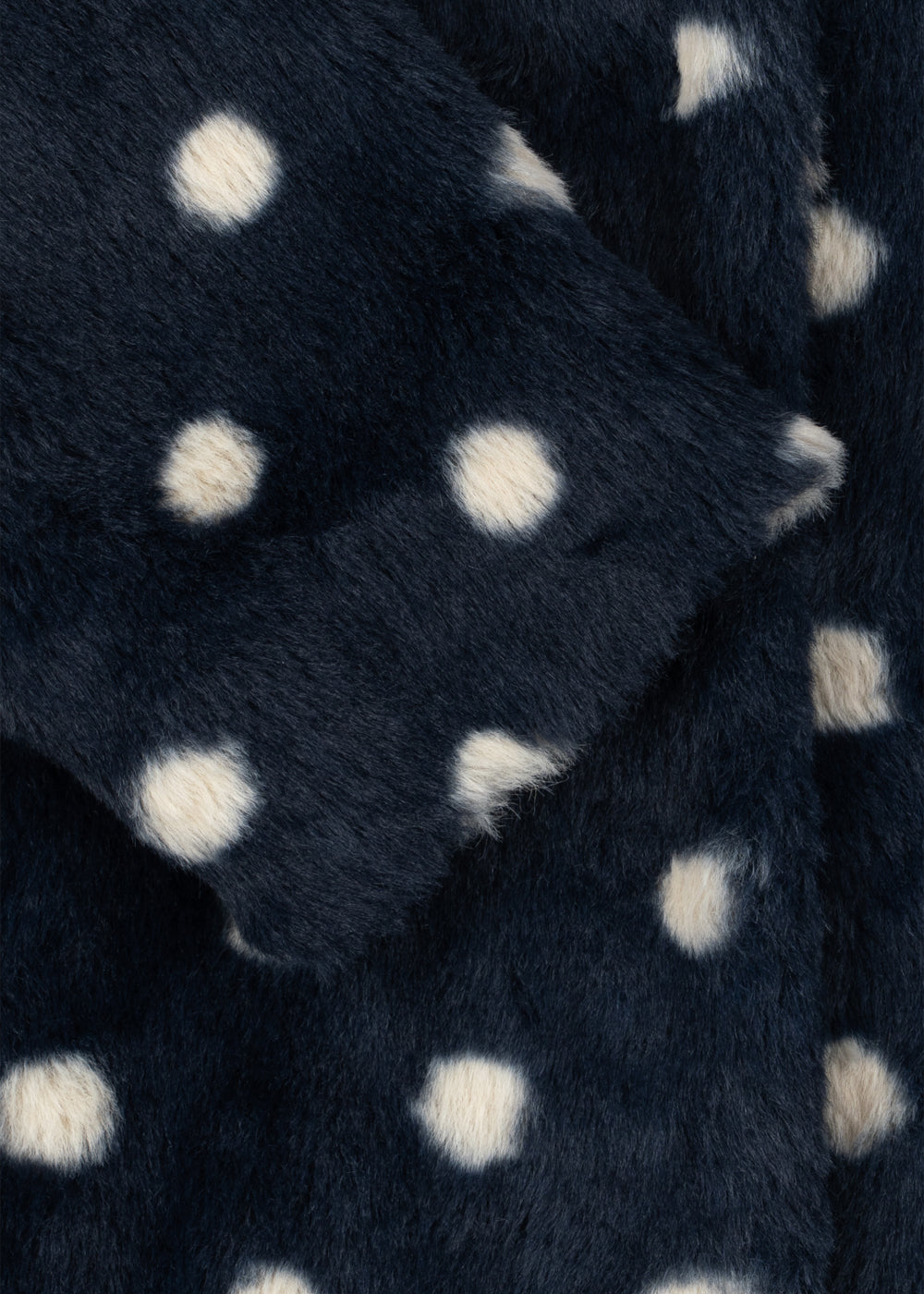 Fuzzie Coat - Dot Nuit