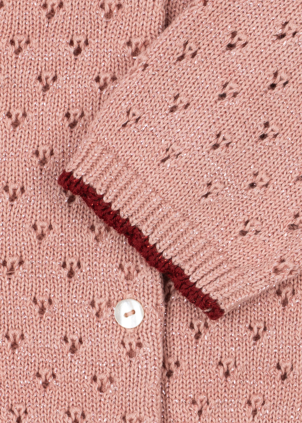 Holiday Cardigan - Mellow Rose