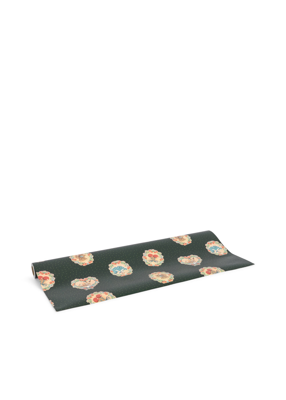 Wrapping Paper - Deer Diary Green