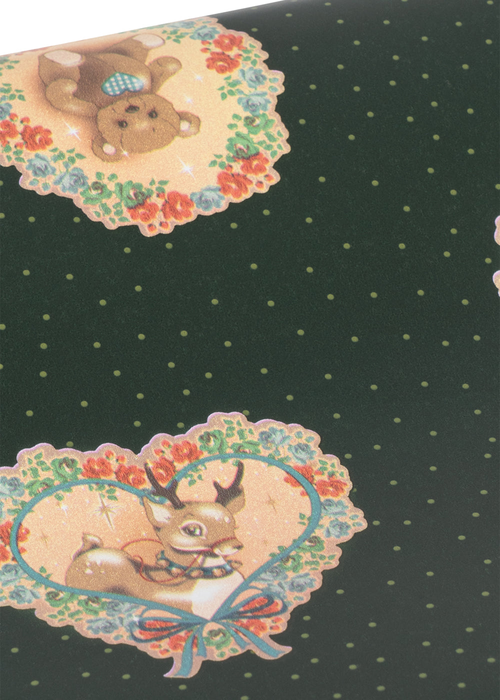 Wrapping Paper - Deer Diary Green