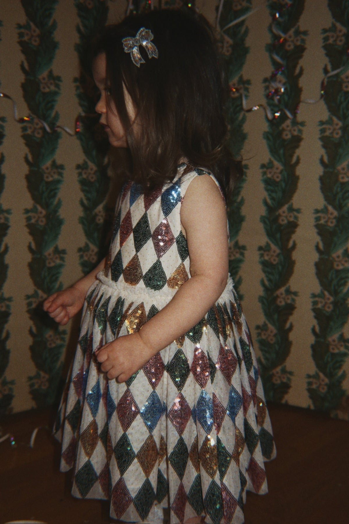 Yvonne Harlekin Dress - Harlekin Sequin