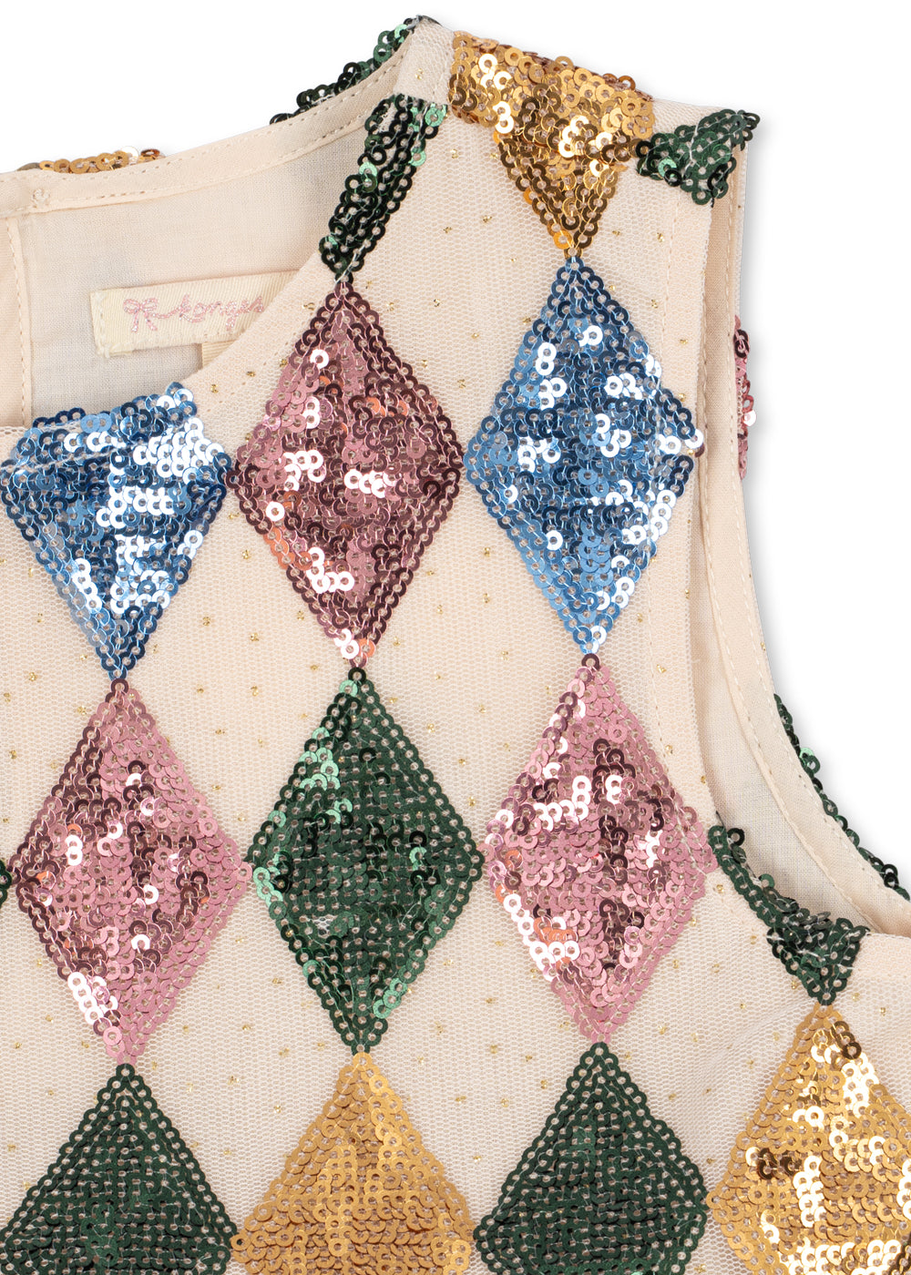 Yvonne Harlekin Dress - Harlekin Sequin