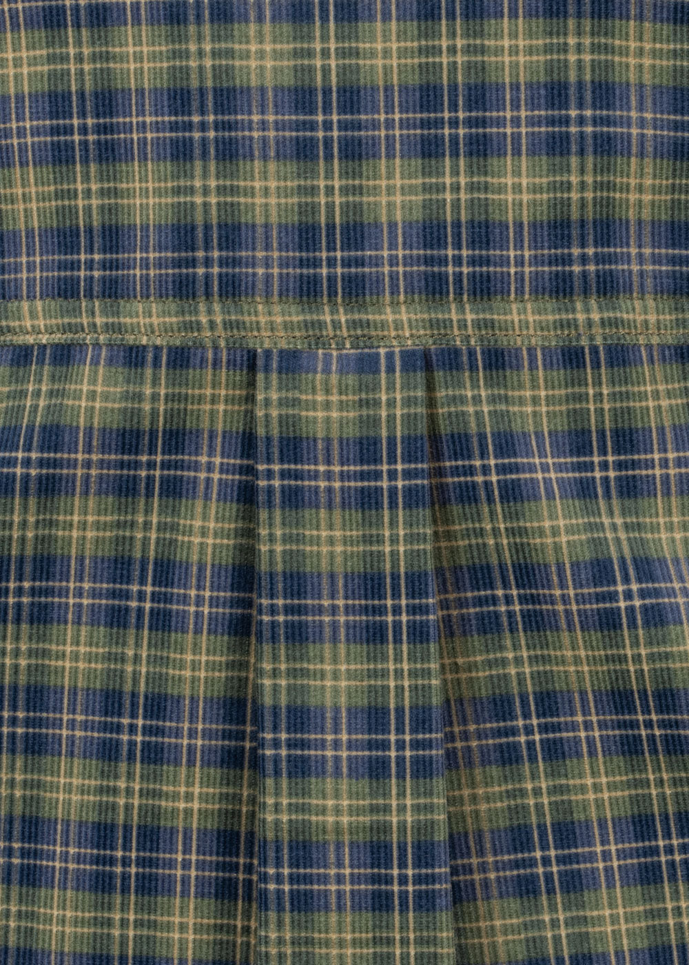 Cara Long Sleeve Shirt - Laurel Blue Check