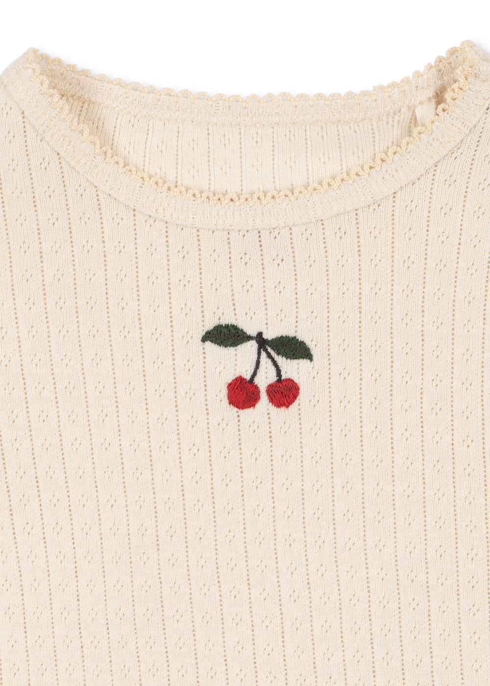 Minnie Blouse GOTS - White Smoke