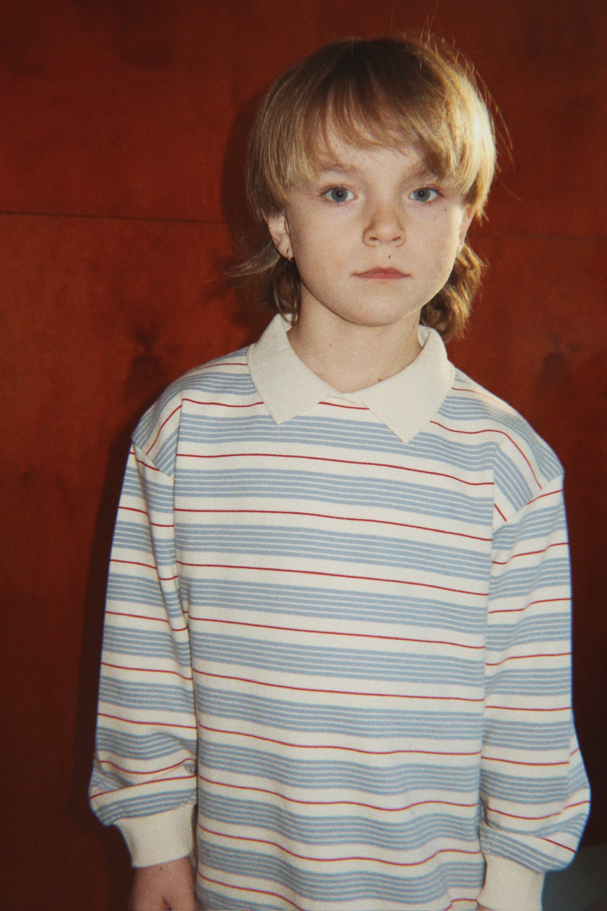 Spotty Sweatshirt GOTS - Tocororo Stripe