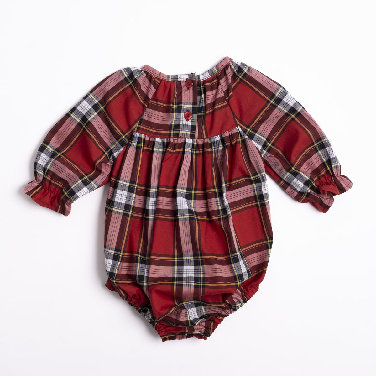 Nora Romper - Heritage Tartan