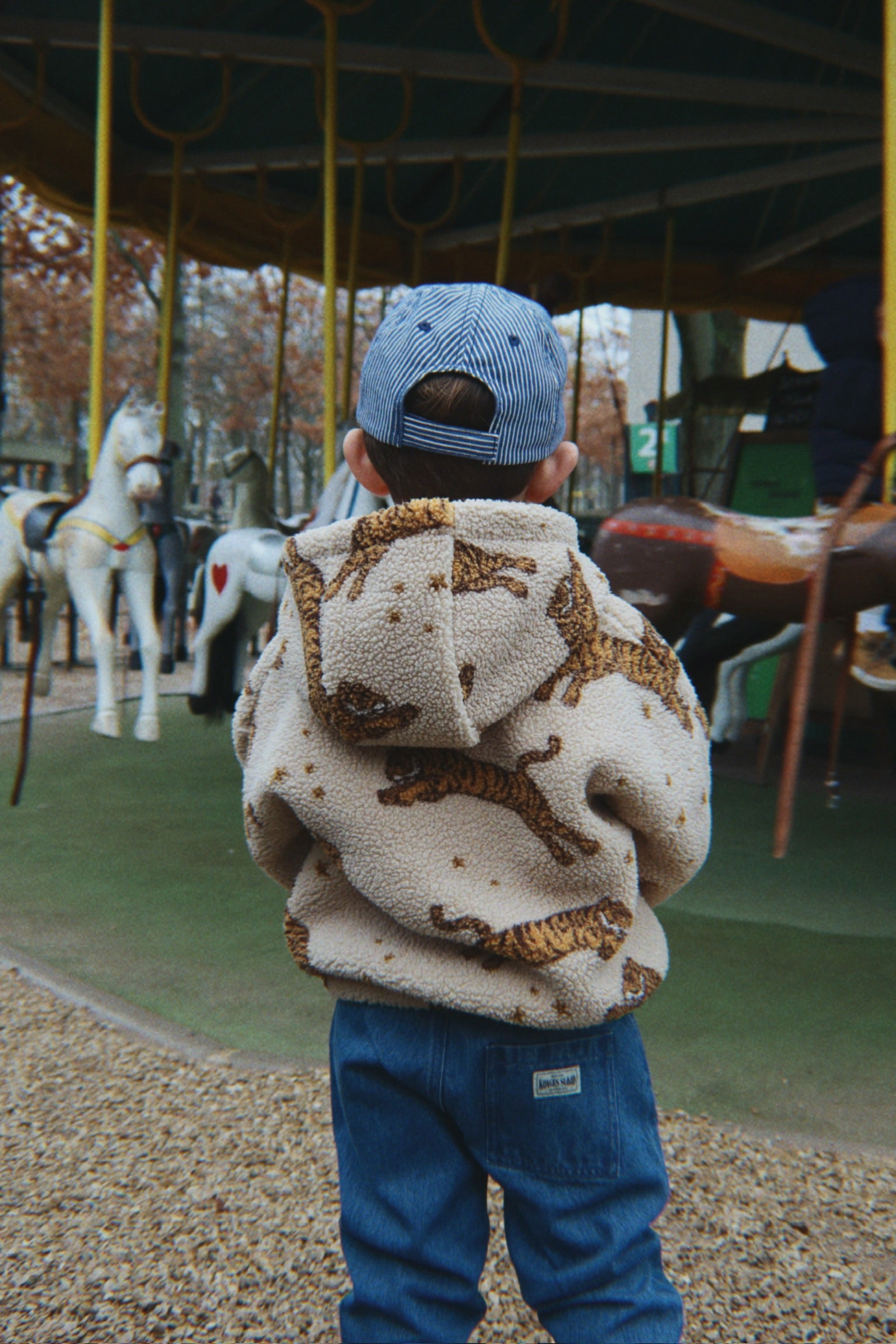 Jody Teddy Hoodie GRS - Tiger
