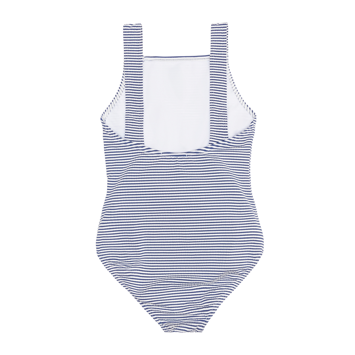 Girls Harbor Stripe Tie Front One Piece