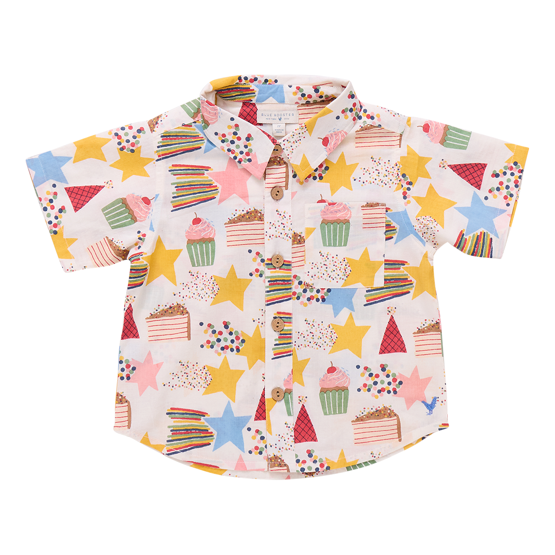 Boys Jack Shirt - Birthday Star
