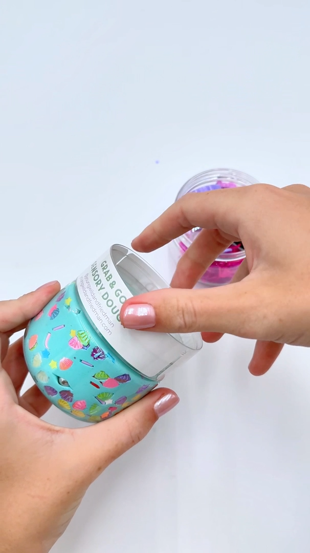 Grab & Go Dough Jar - Mermaid