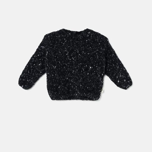 Melange tricot sweater - Dark grey