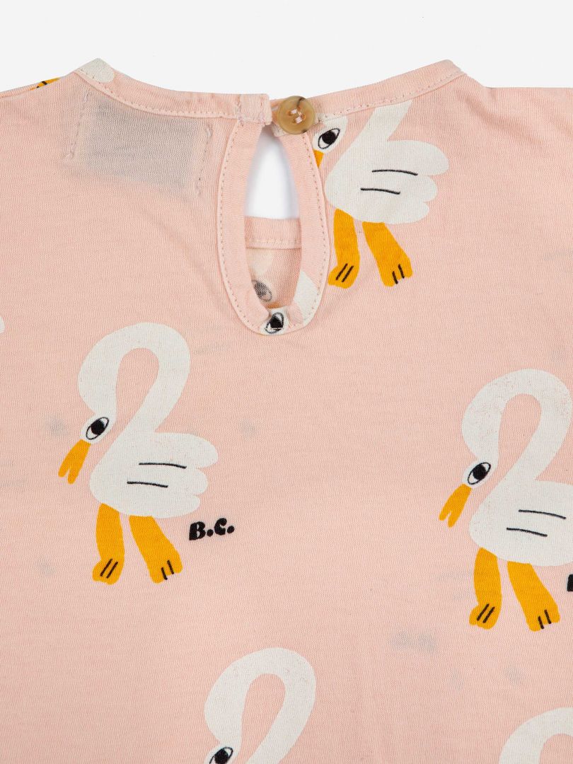 PELICAN ALL OVER RUFFLE T-SHIRT