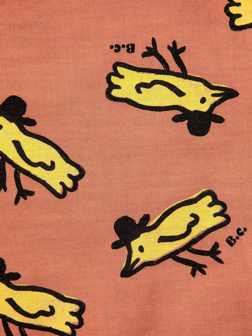 Mr Birdie all over playsuit