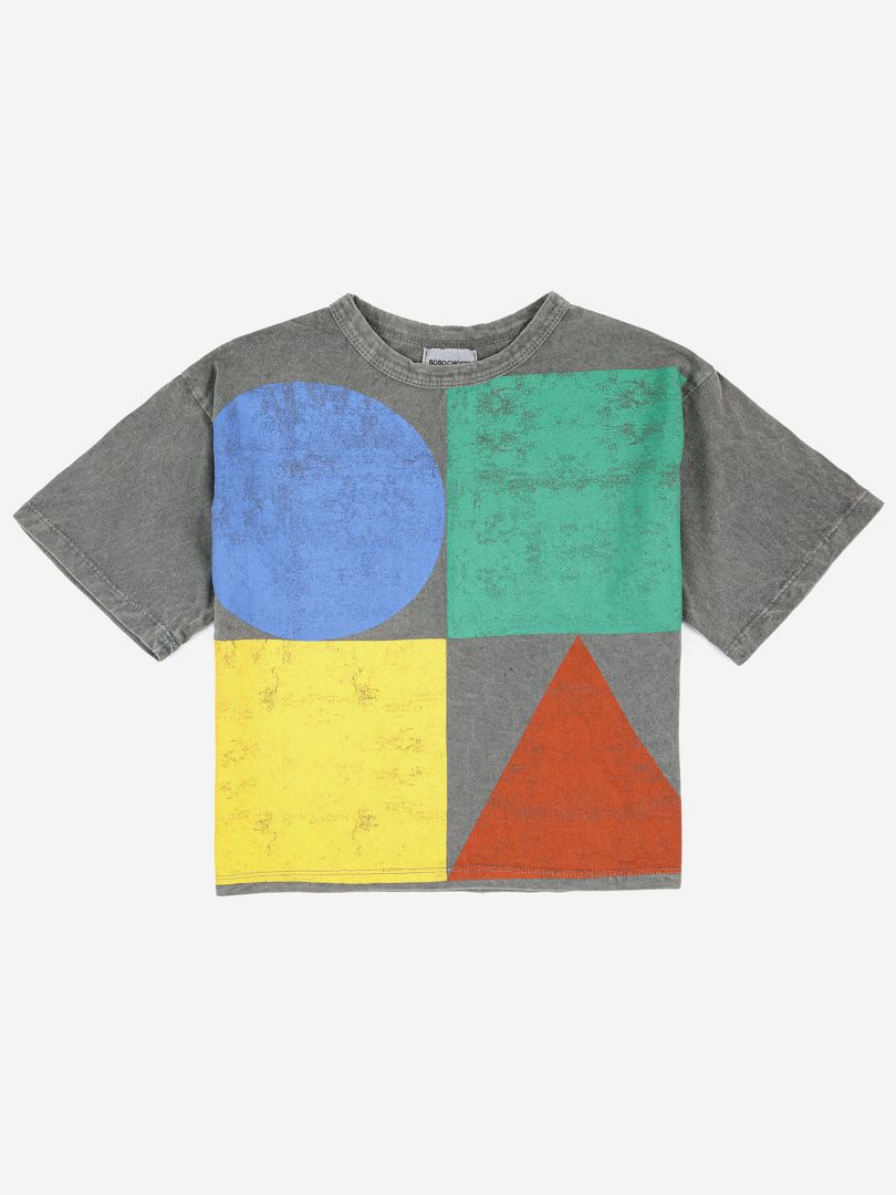 Geometric Color Block T-shirt