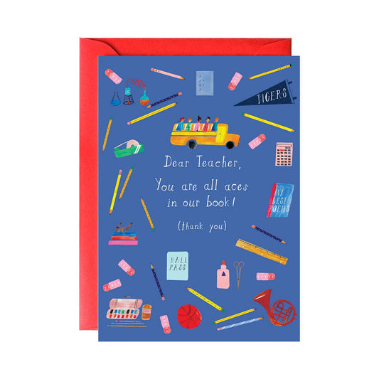 You are All Aces! - Greeting Card