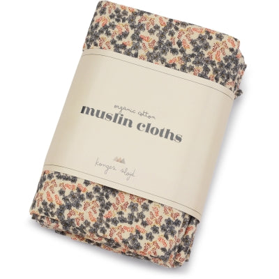 3 PACK MUSLIN CLOTH GOTS
