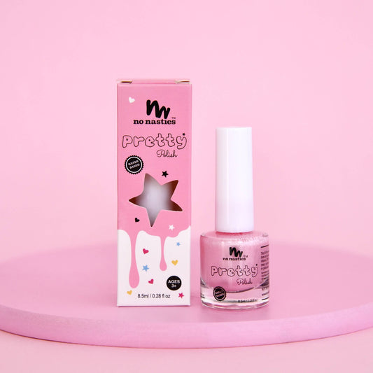 Pastel Pink Water-Based, Peelable Nail Polish for Kids - 8.5ml