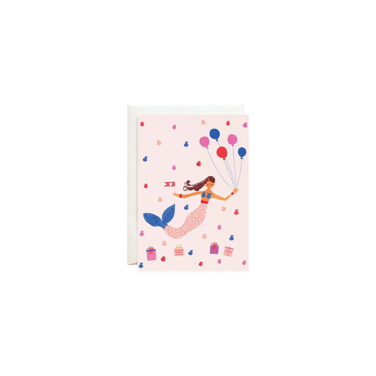 Mermaid's Birthday - Petite Card