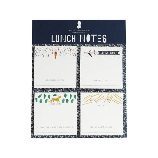 Lunch Notes - Set of 4 Notepads