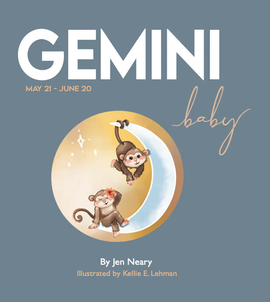 Gemini zodiac baby book