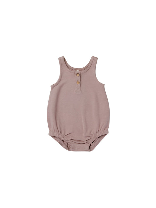 SLEEVELESS BUBBLE ROMPER | LILAC