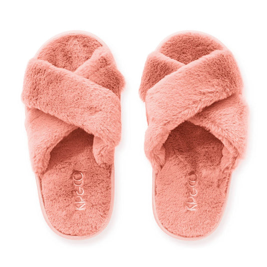 BLUSH PINK SLIPPERS