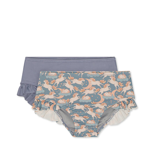 Manuca 2 pack bikini pants - Unicorn Blue