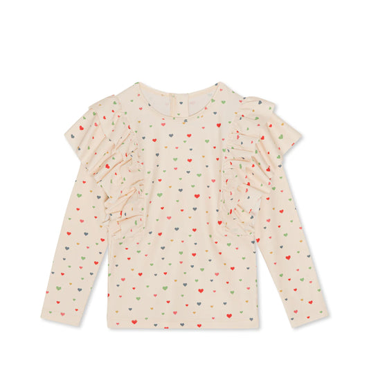 MANUCA FRILL SWIM BLOUSE