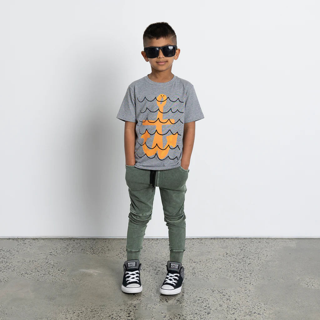 MINTI BLASTED HIDDEN KNEE TRACKIES