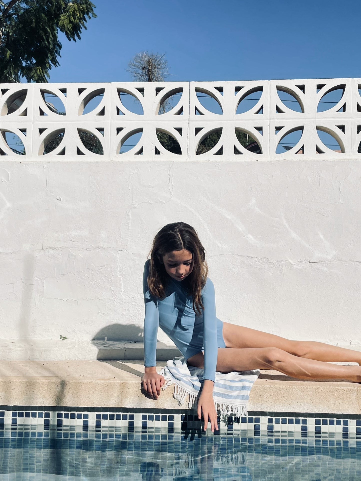 PALMA SWIMSUIT IN SKY BLUE