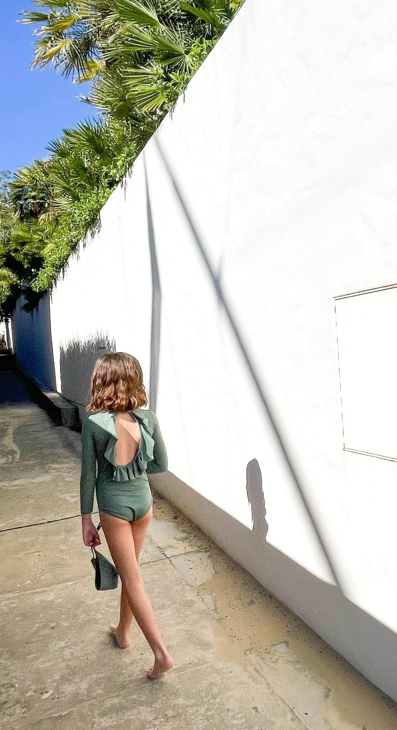 PALMA SWIMSUIT IN SAGE GREEN