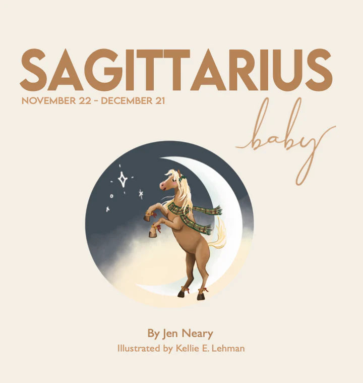 Sagittarius zodiac baby book