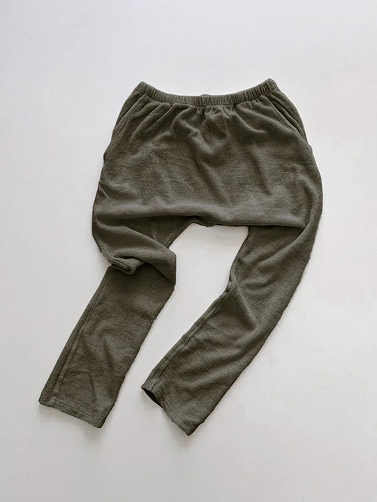 The Terry Trouser Olive