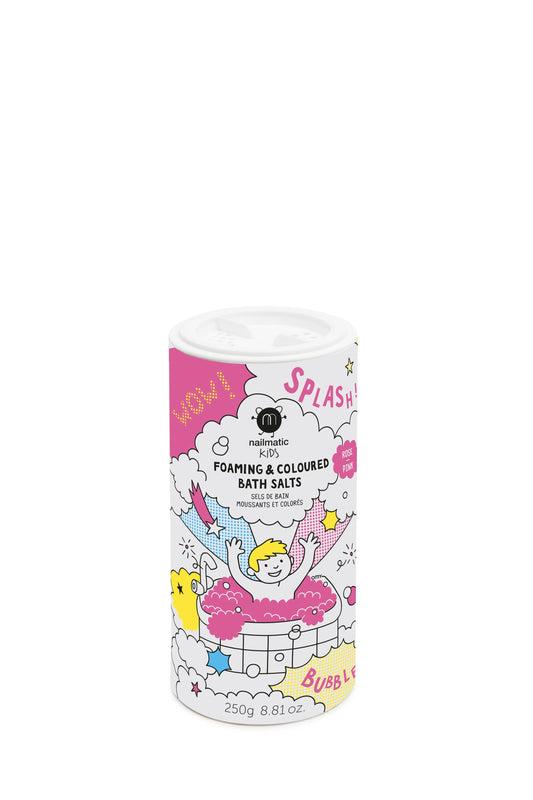 Foaming & Coloured Bath Salts Pink