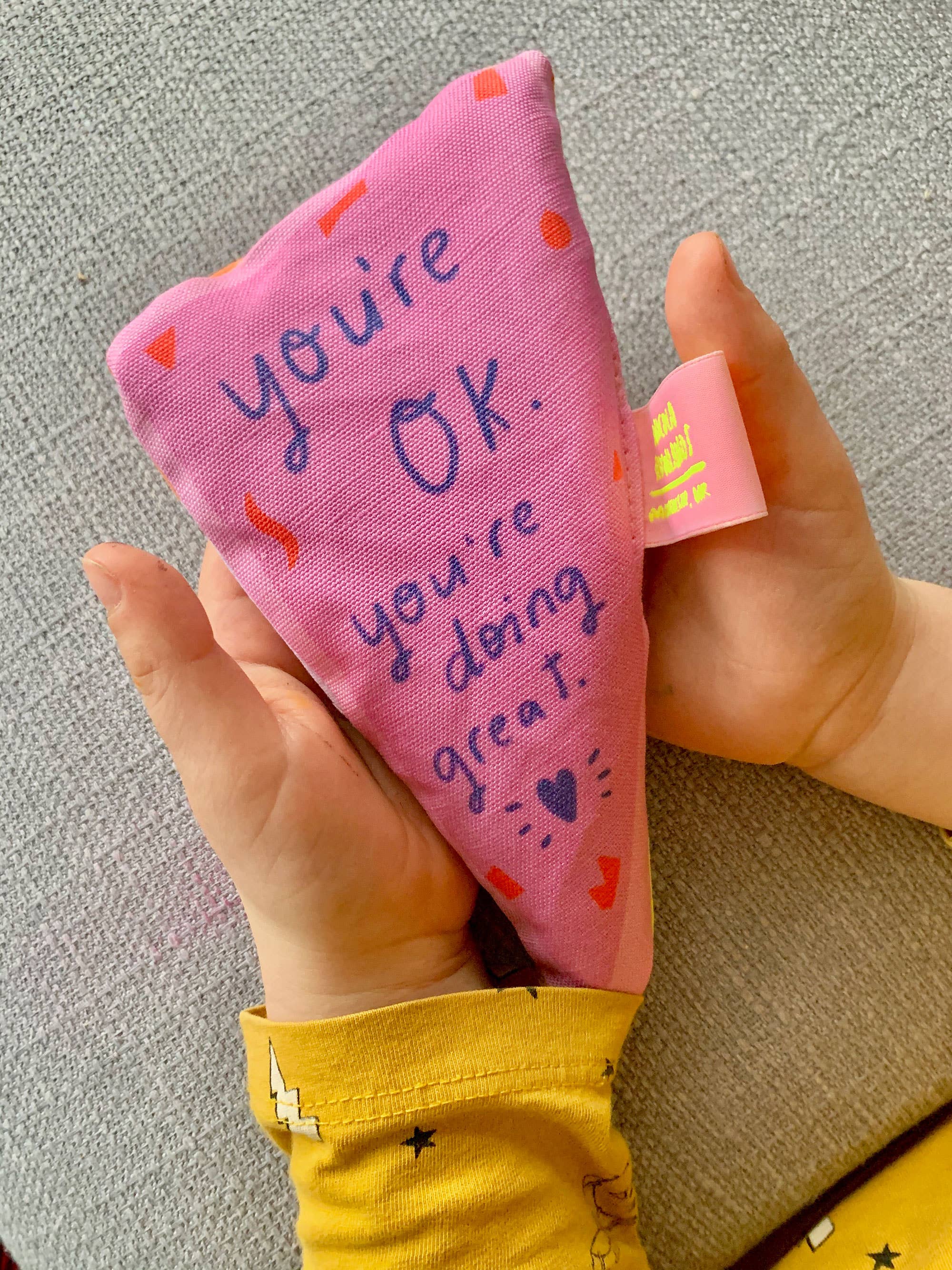 Sensory palm bag: YOU'RE OK