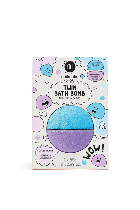 Twin bath bomb Blue