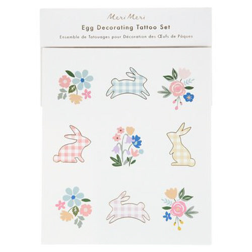 Egg Decorating Tattoo Set