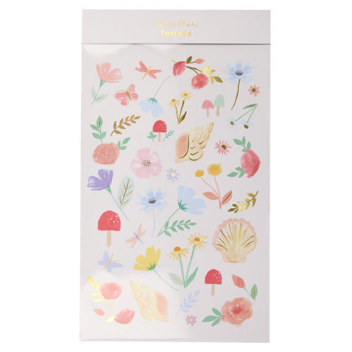 Floral Tattoos Sheets